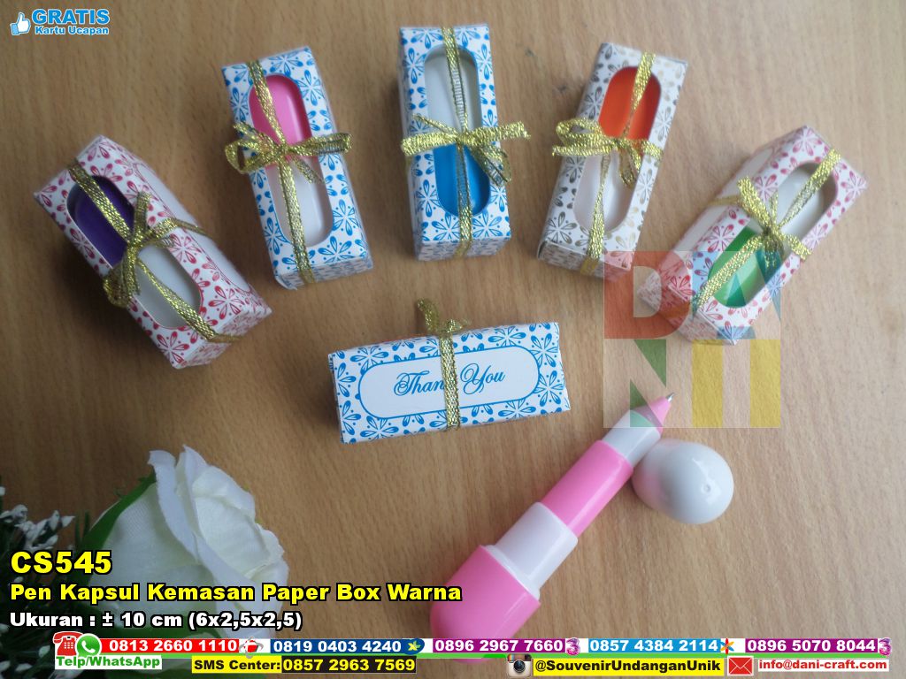 pen kapsul kemasan paper box warna souvenir pernikahan pen kapsul kemasan paper box warna souvenir pernikahan