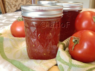 Spiced Tomatoes, Jam