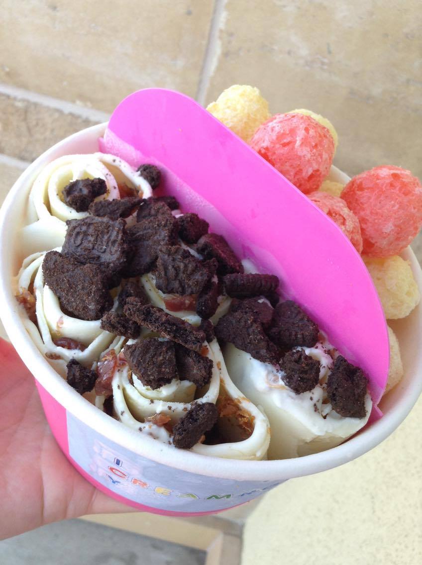 Thai Ice Cream Rolls & More Icy Cream Roll Fountain Valley EAT