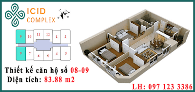 Mặt bằng chi tiết căn hộ 08-09 ICID Complex mat bang chi tiet can ho 08-09 icid complex
