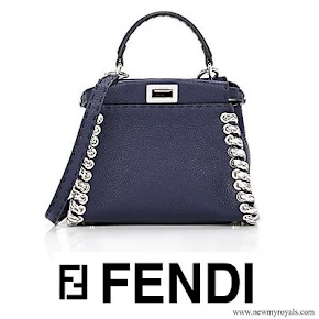 Queen Rania carried Fendi Peekaboo bag