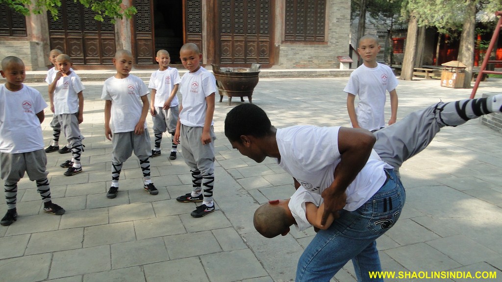 Indian KungFu Warrior Monk Training School of Master Prabhakar Reddy