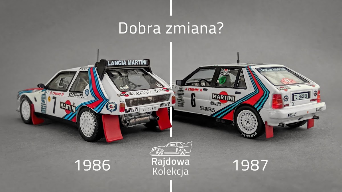 IXO Altaya Lancia Delta HF 4WD, Rally Monte Carlo 1987 IXO Altaya Lancia Delta HF 4WD, Rally Monte Carlo 1987