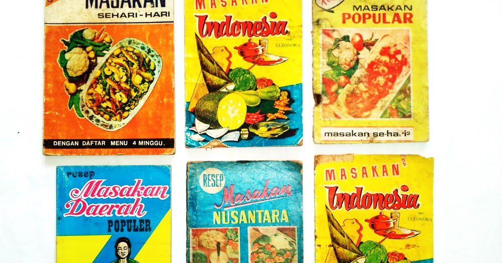 Djejak Masa 6 Buku resep masakan lawas(SOLD) Djejak Masa 6 Buku resep masakan lawas(SOLD)
