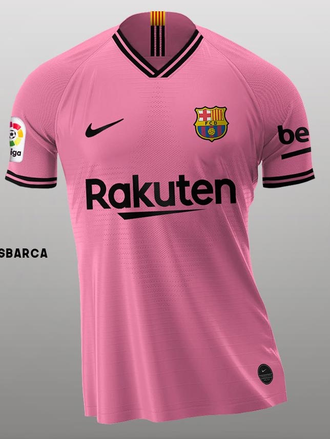 third kit fcb pink jersey