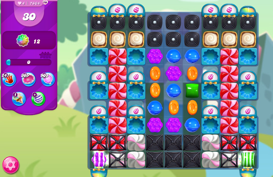 Candy Crush Saga level 7864
