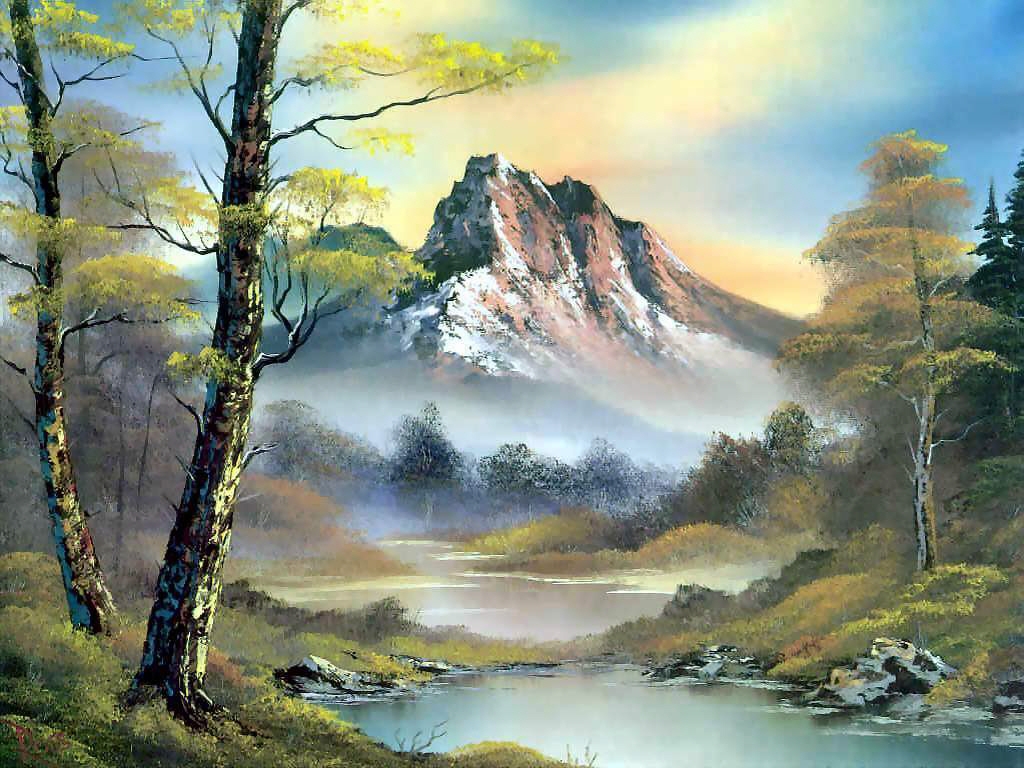 painting nature,3d nature high resolution hd wallpapers for desktop