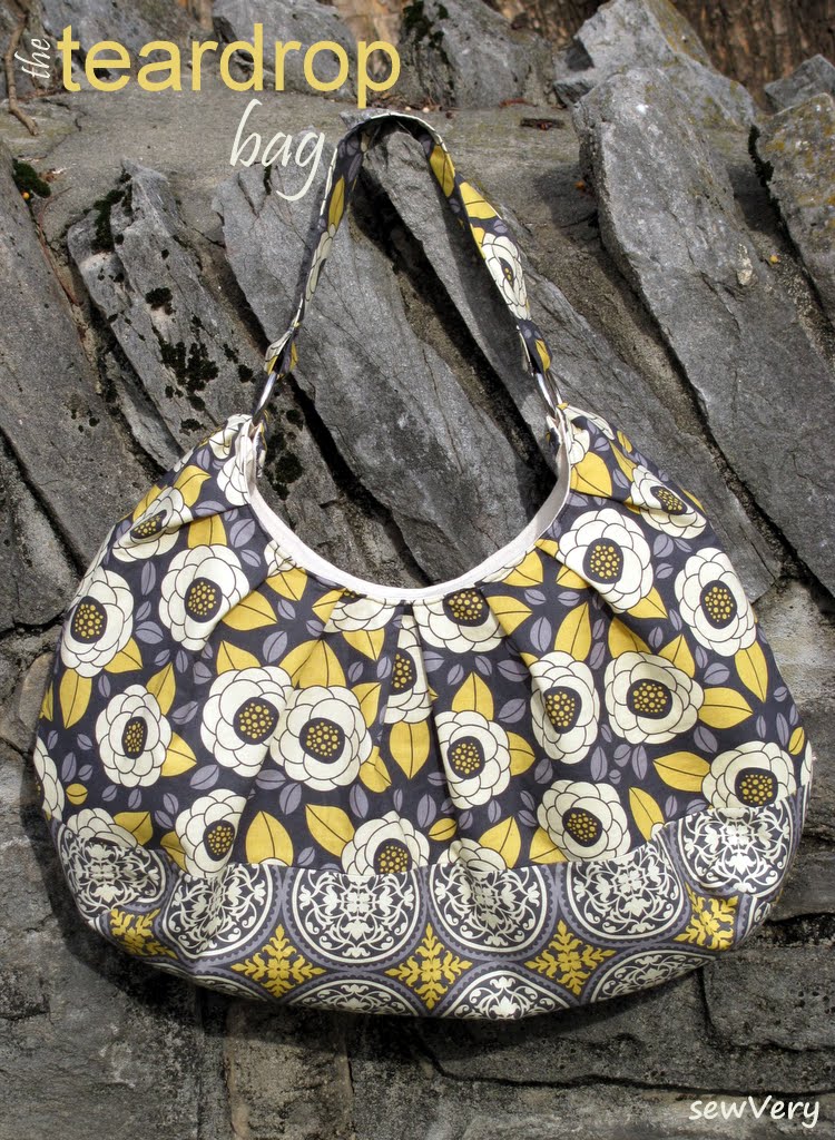 sewVery The Teardrop Bag