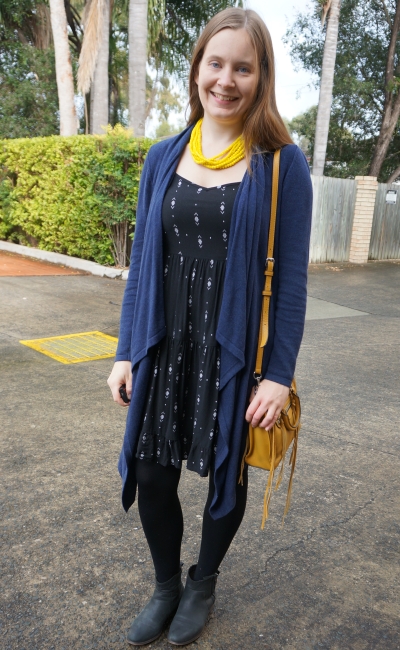 how to wear a sundress in winter