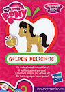My Little Pony Wave 14 Golden Delicious Blind Bag Card