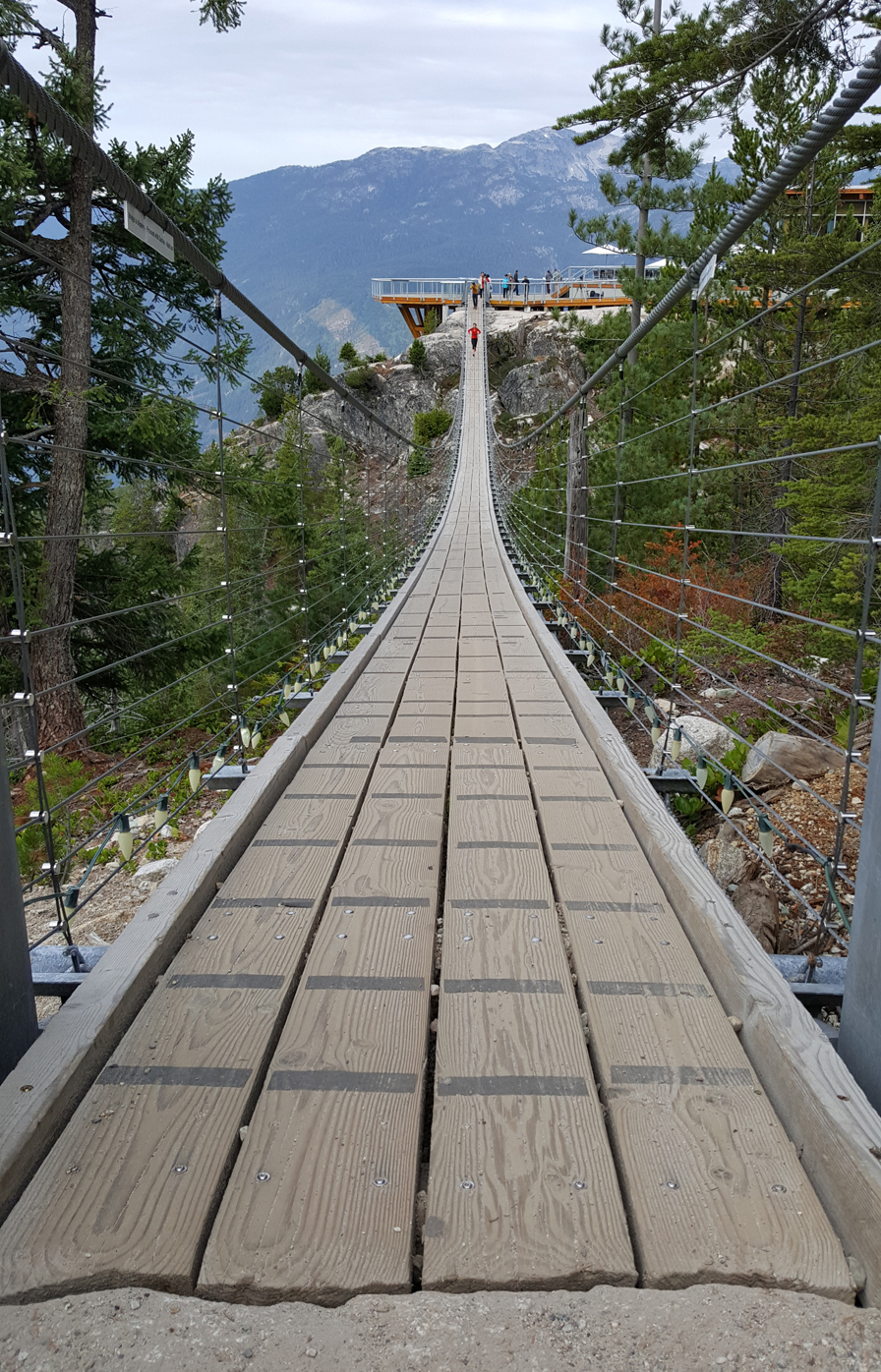 The Happy Pontist: Canadian Bridges: 7. Sky Pilot Suspension Bridge