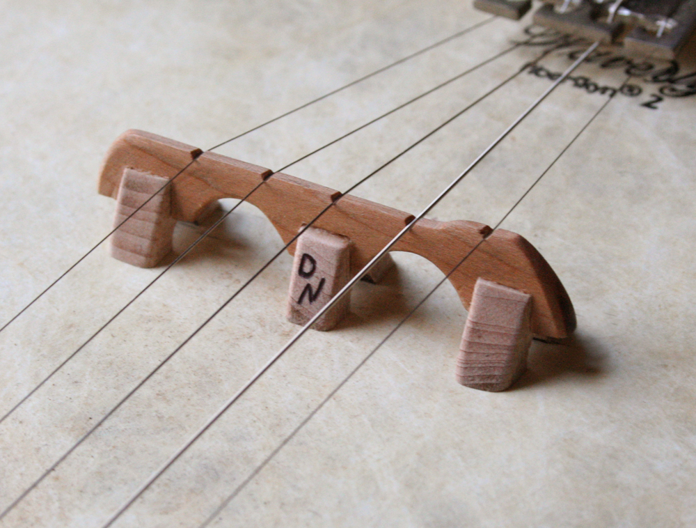 The Homegrown String Band Bigfoot Clawhammer Banjo Bridge
