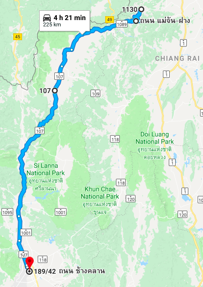 Traveling in North Thailand