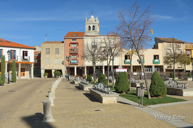 Plaza de España, Dueñas, Palencia
