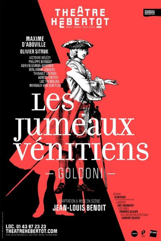 Les jumeaux vénitiens au Théâtre Hébertot