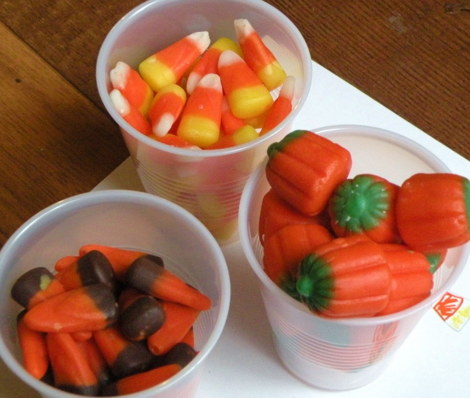 Toddler Approved Autumn Mix Candy Sequencing