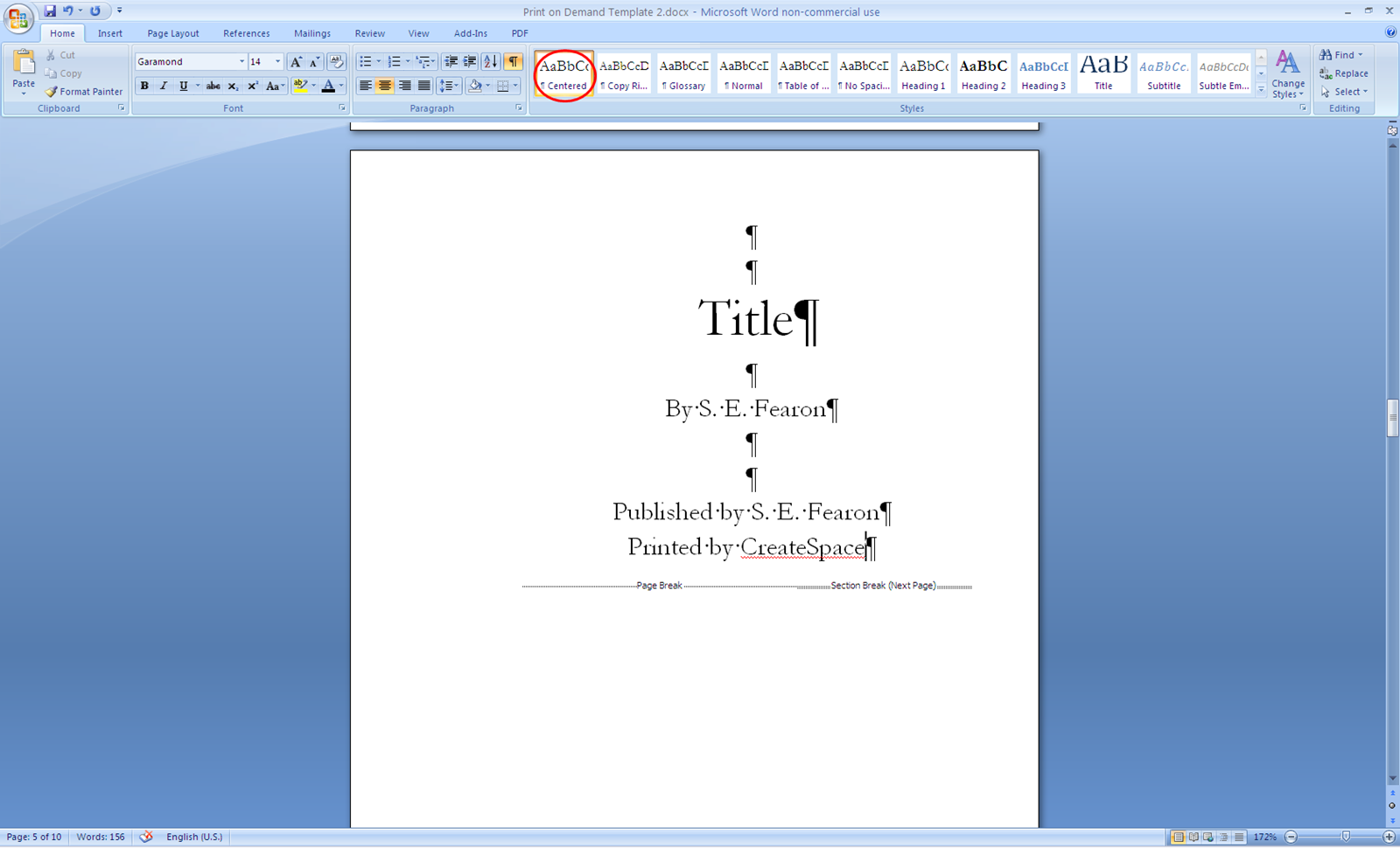 How to create a paperback book using Microsoft Word | S. E. Fearon
