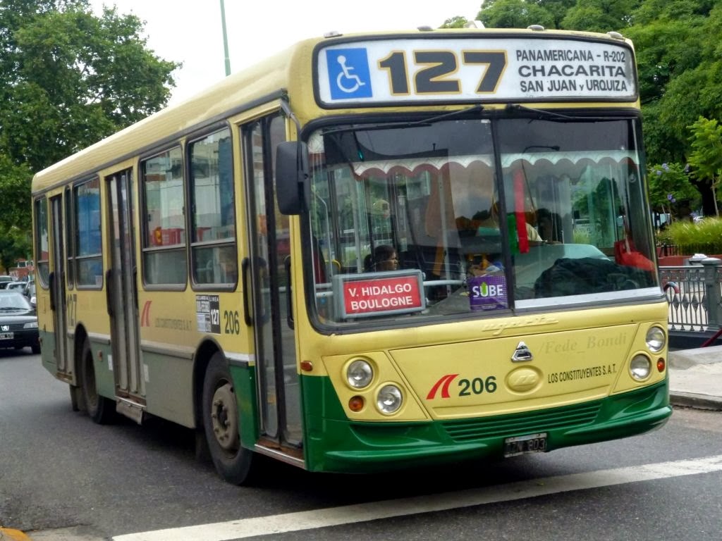 Recorridos de colectivos: Linea 127 del Gran Buenos Aires