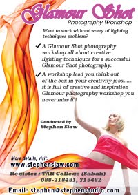 GLAMOUR SHOTS Photography Workshop.