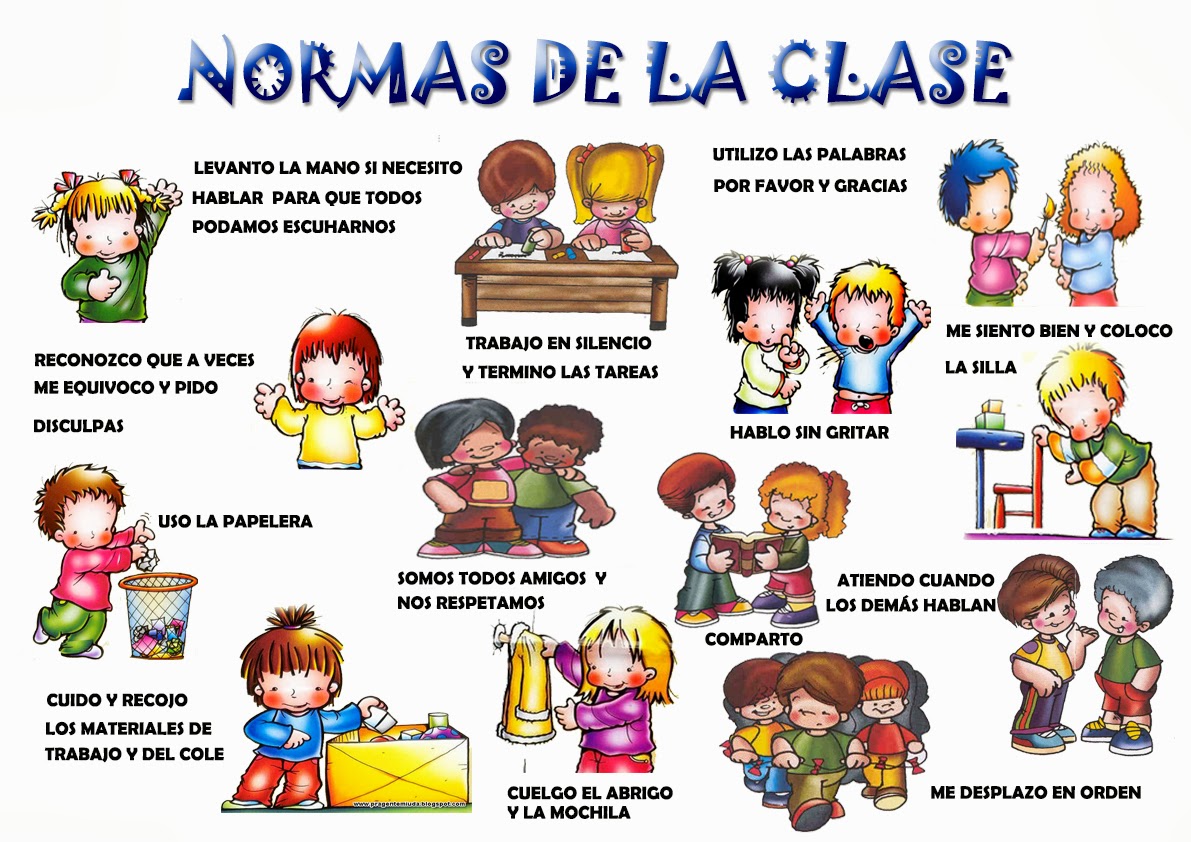 MI BLOG DE EDUCACIÓN INFANTIL NORMAS EN CLASE MI BLOG DE EDUCACIÓN INFANTIL NORMAS EN CLASE