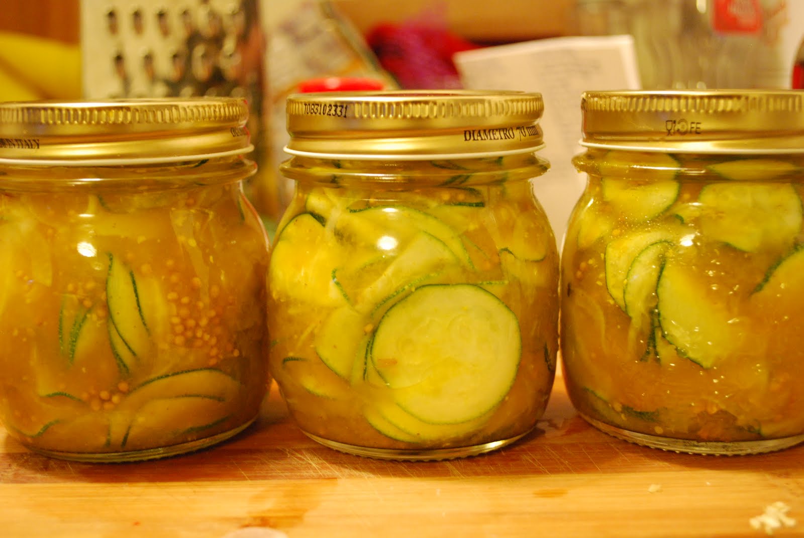 Sybil's Spoon Zucchini Pickles