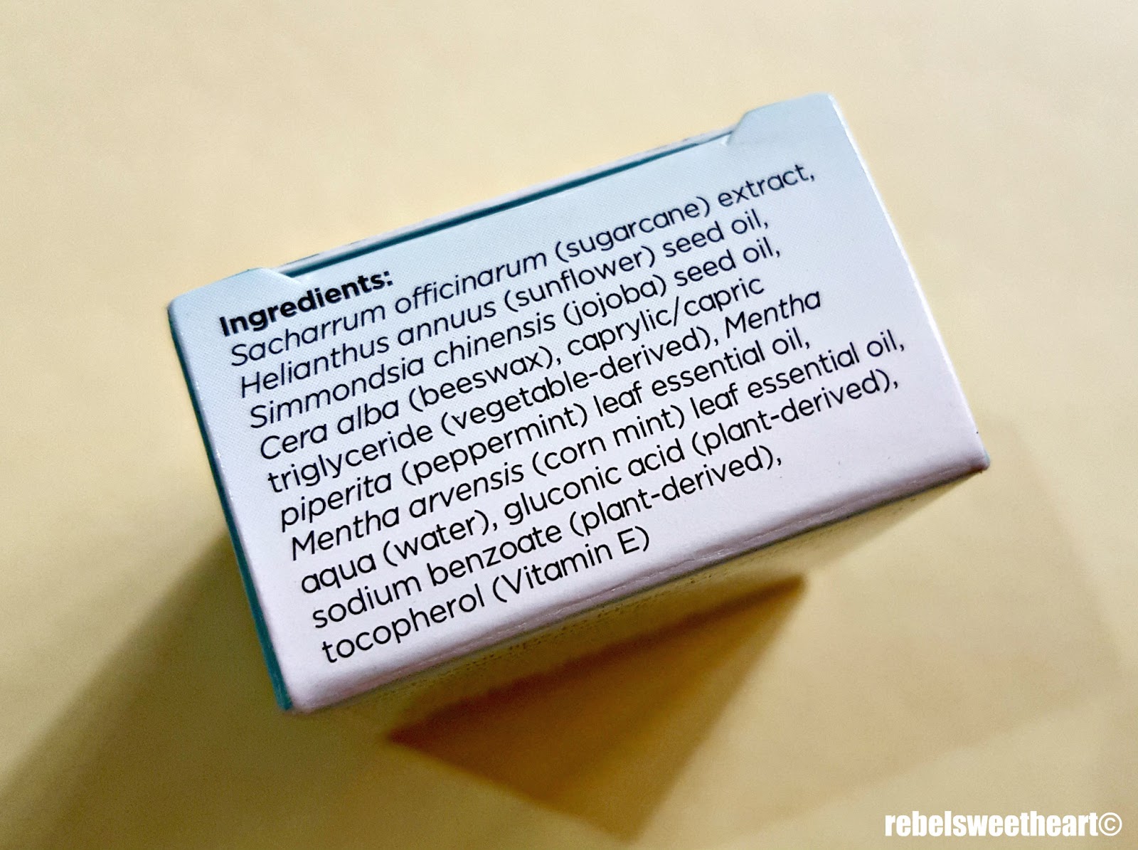 The Rebel Sweetheart. Spotlight Human Heart Nature Natural Lip Scrub.