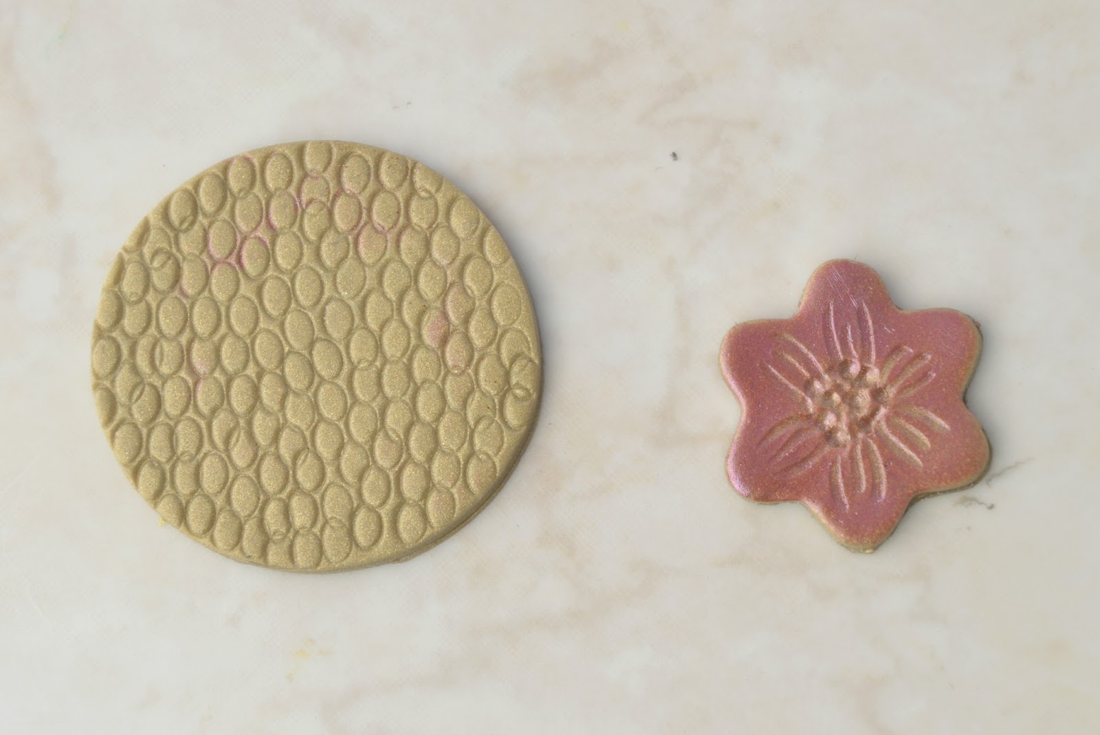 Polymer Clay Initial Stamps 