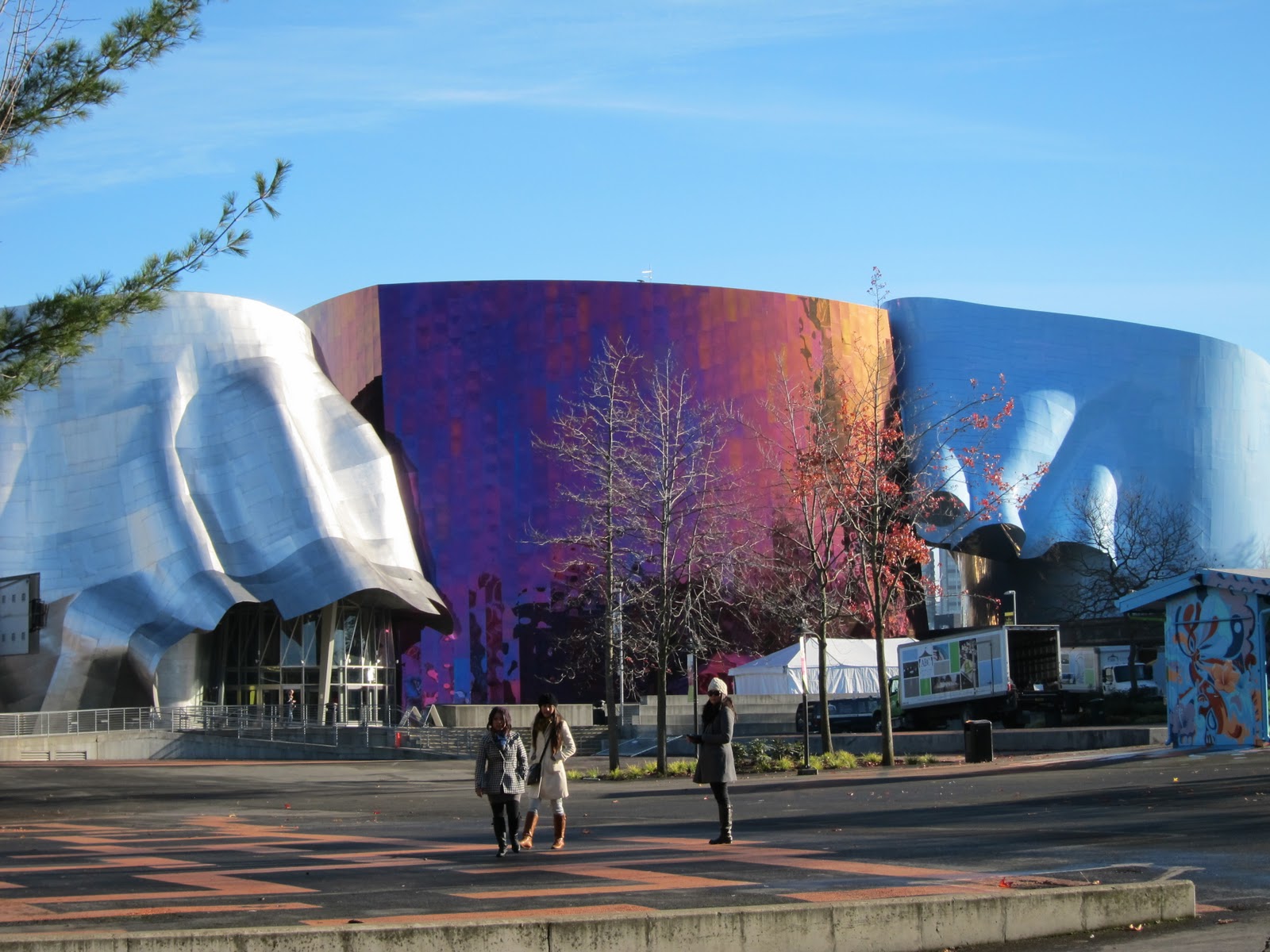 Lisa Elsewhere EMP and Science Fiction Museum Seattle Exterior