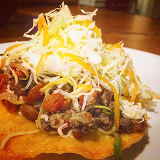 The Laws on Dinner: Chipotle Beef Tostadas