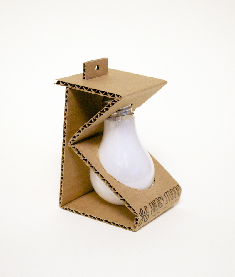 Environmentally Friendly Light Bulb Packaging (Student Project) on