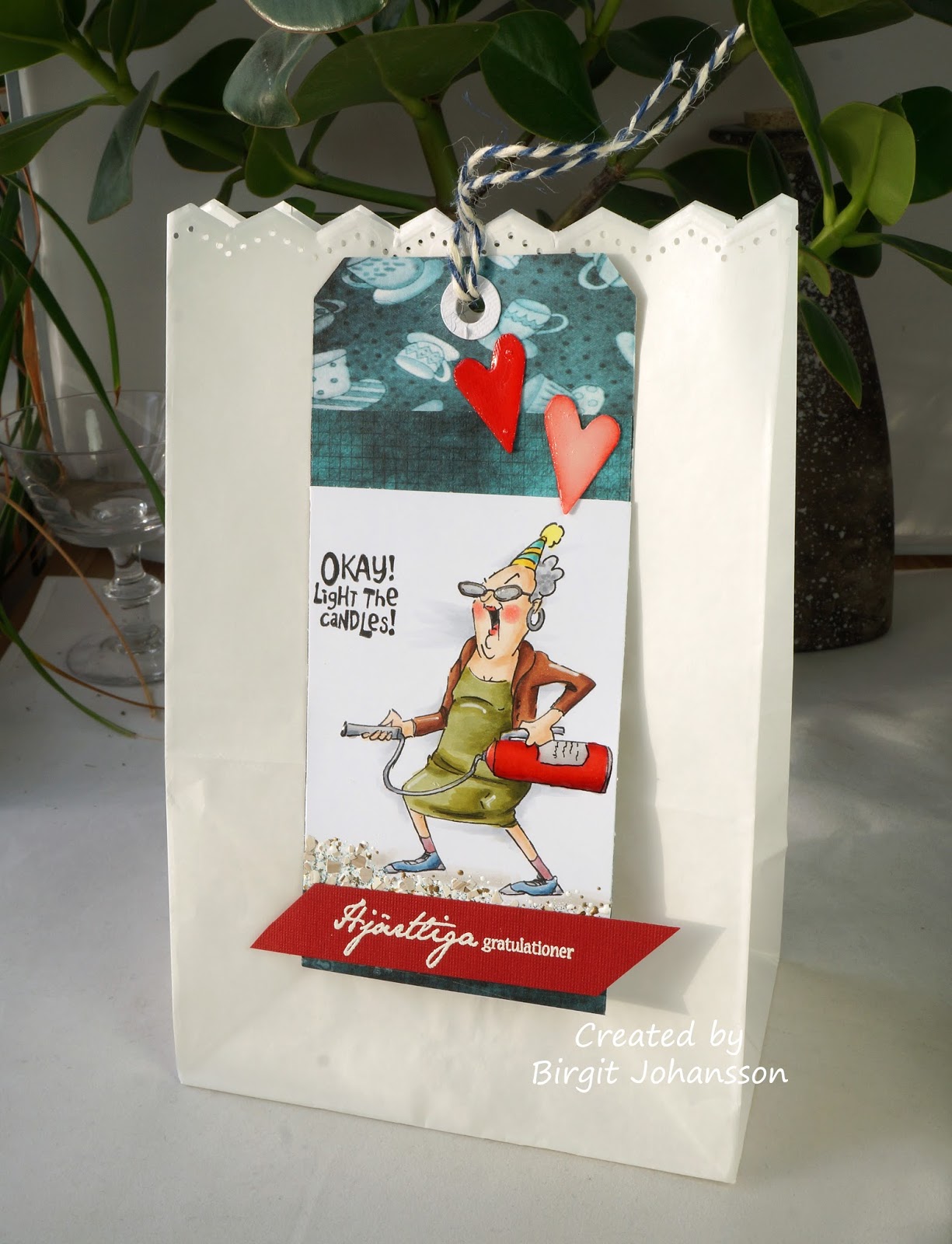 Cards R Fun Okay! Light The Candles!