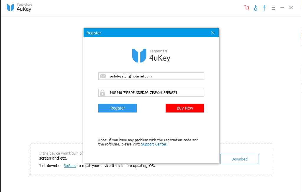 4ukey free registration code