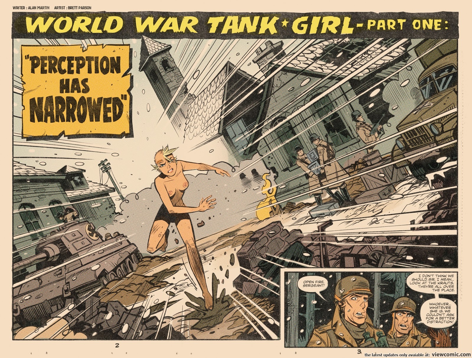 Tank Girl World War Tank Girl 001 2017 Read Tank Girl