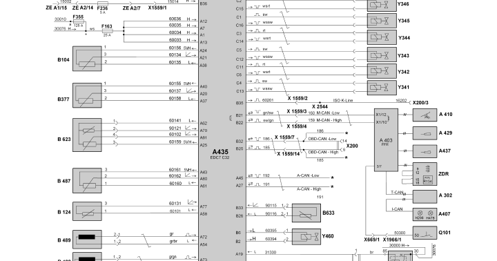 Маз edc7uc31 схема распиновка