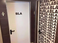 Los letreros de baños públicos más divertidos - bla bla bla