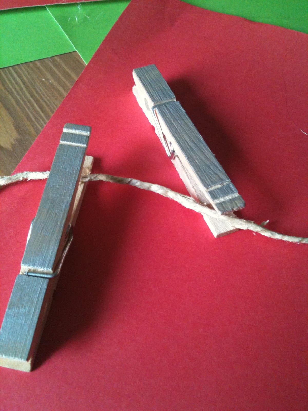 Savannah Smiles Clothespin Card Holder DIY