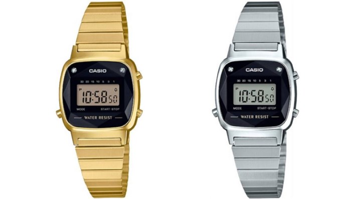 Casio LA serisi taşlı model retro saatler Casio LA serisi taşlı model retro saatler