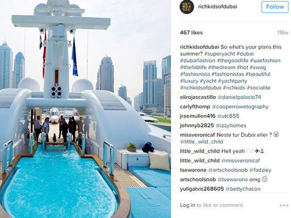 cara anak orang kaya dubai pamer kekayaan-2