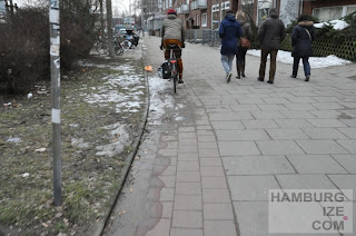 © hamburgize.com / Stefan Warda - "Radweg" Budapester Straße