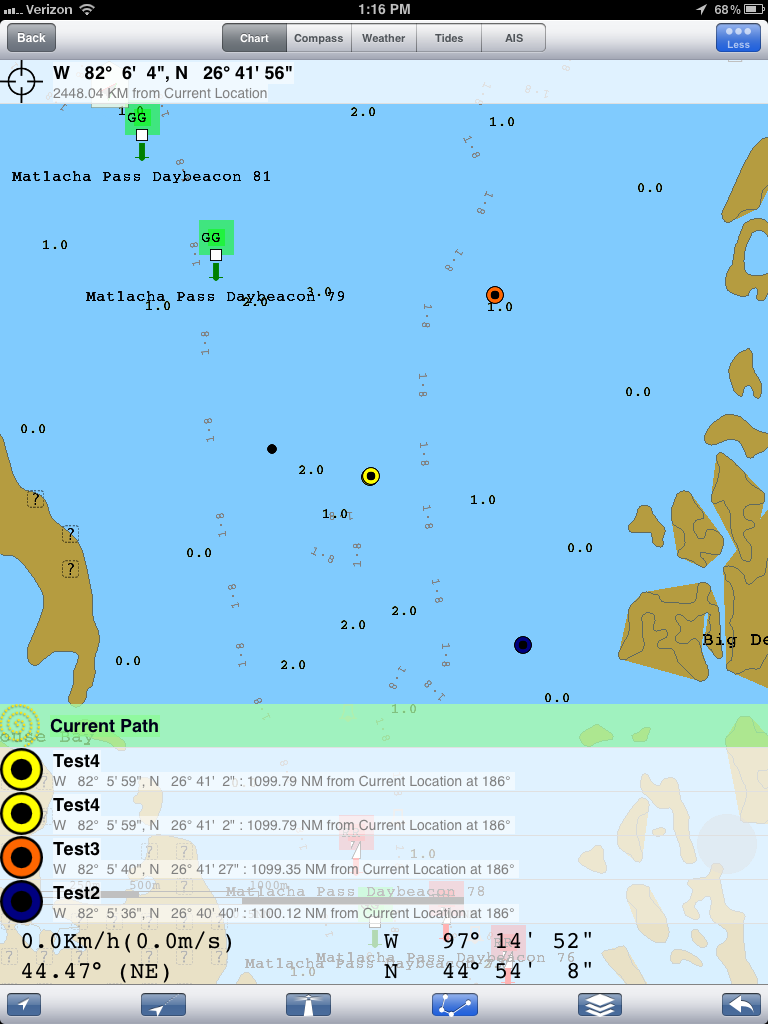 iMarine Apps Marine Map Navigator
