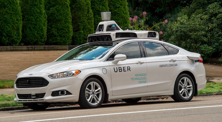 Self-Driving Uber is arriving now starting from Pittsburgh