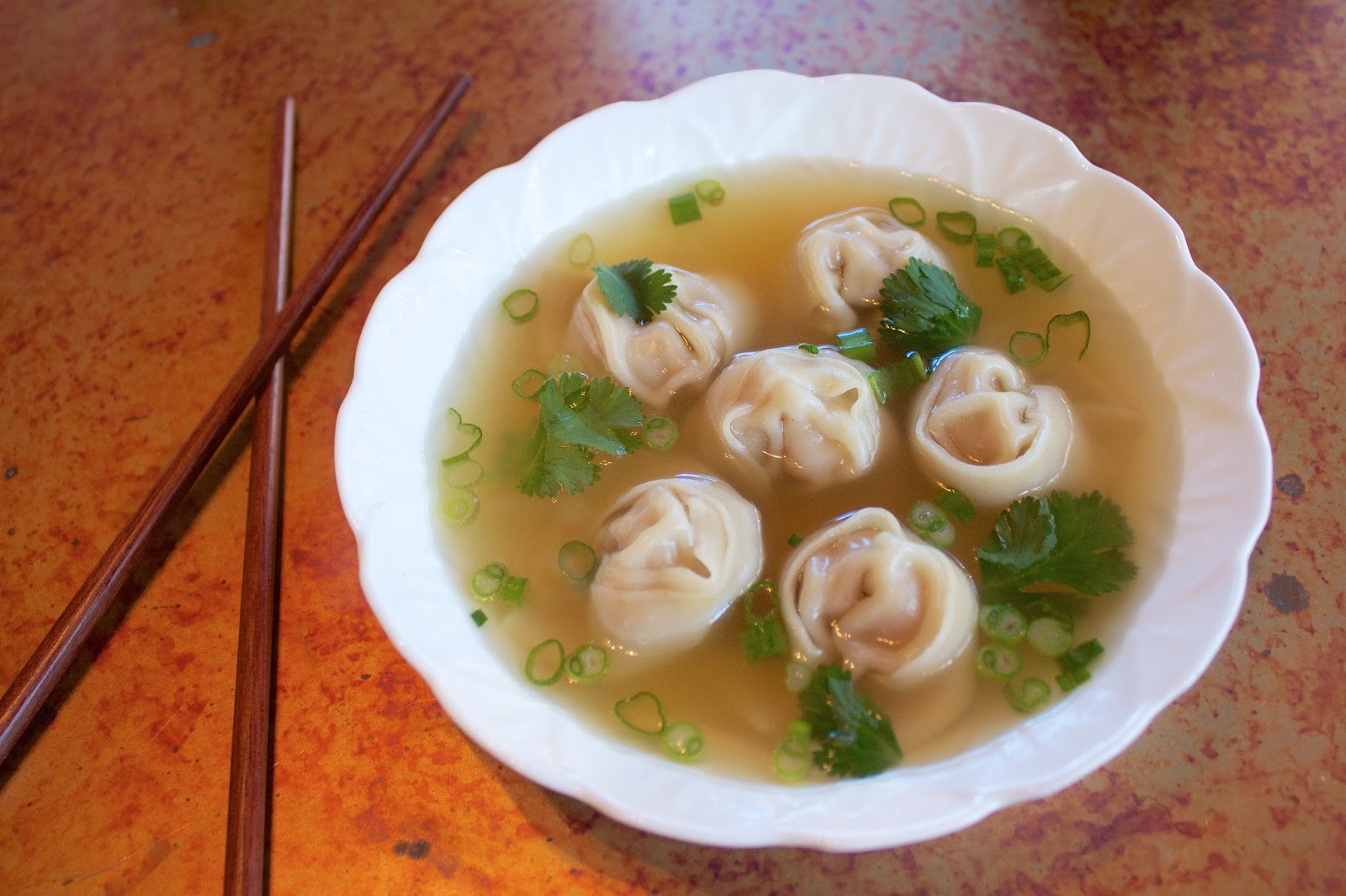 Souper Sunday: Wonton Soup