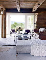 farmhouse modern digest architectural york living upstate shawn levy doors french room terrace open leather armchairs espasso sergio rodrigues woven
