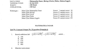 Download Soal Ujian Mandiri Soshum Pdf Soal Kumplit