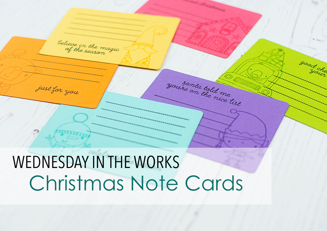 houses built of cards christmas note cards on the reverse