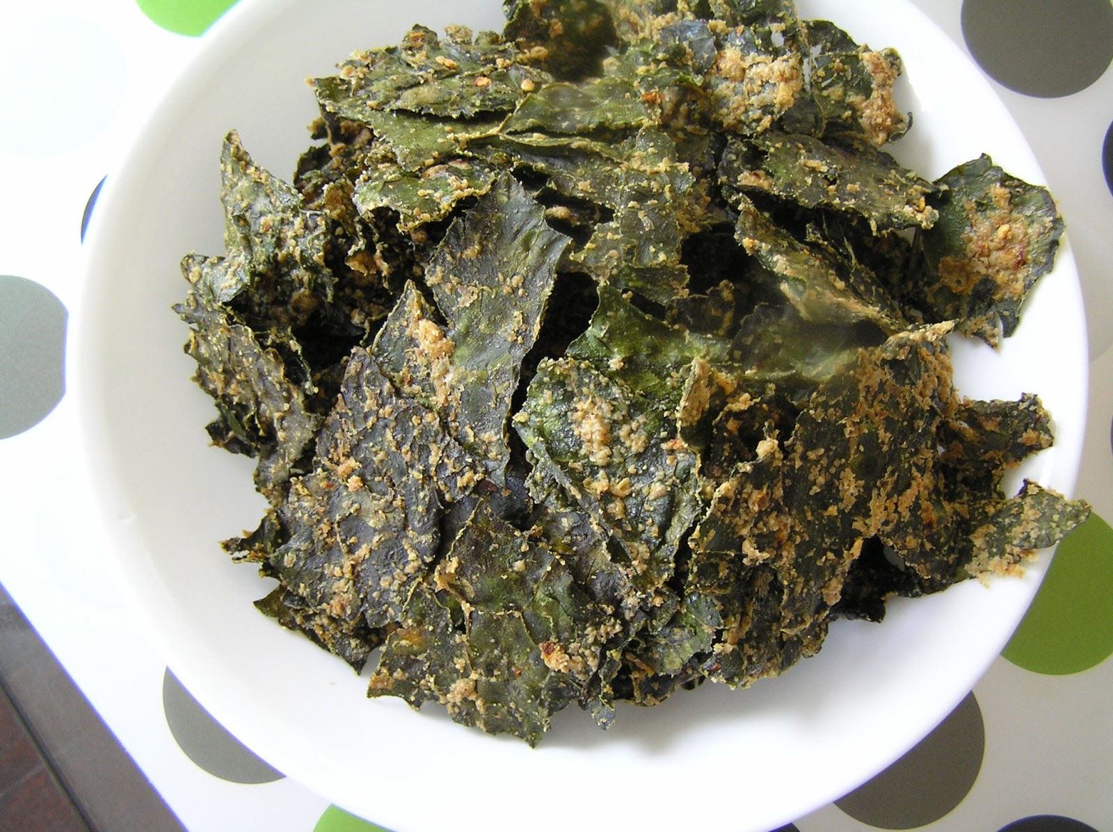 The Melting Pot Crispy Tahini Kale Chips