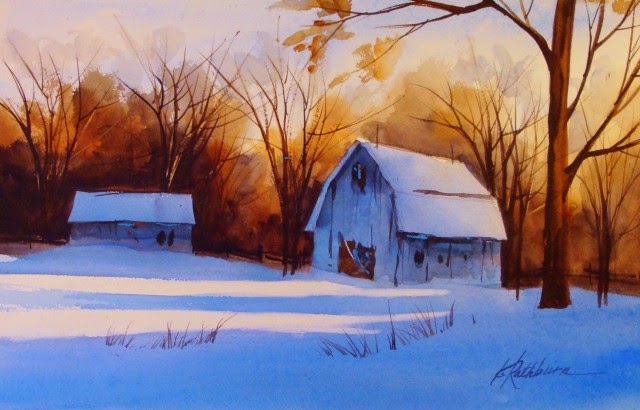 Художница-акварелист. Kathy Los-Rathburn