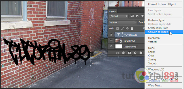 Cara membuat tulisan graffiti dengan photoshop Cara membuat tulisan graffiti dengan photoshop