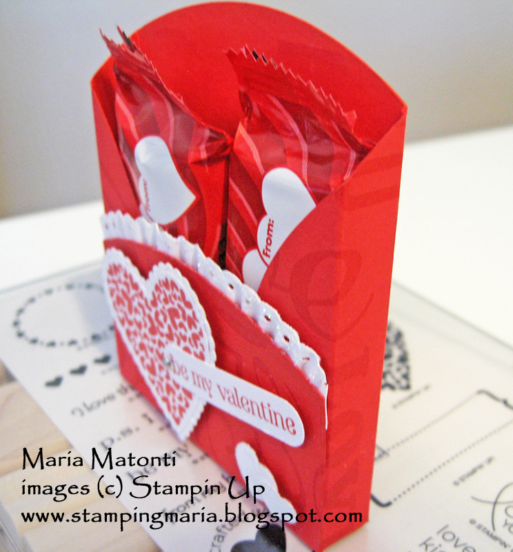 Maria's Stamping Station: Valentine's Day Treat Holder Video Tutorial