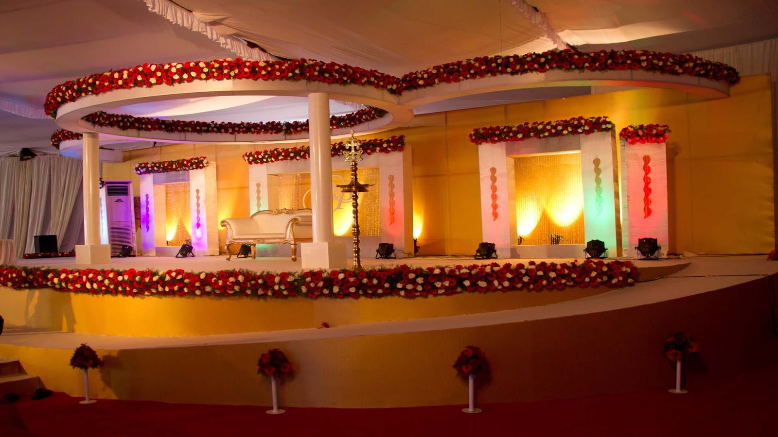 Red Carpet Events® Complete Event Management Solutions Wedding stage decor